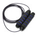 Скакалка  Cornix Speed Rope Classic XR-0147 Black/Blue - фото №3
